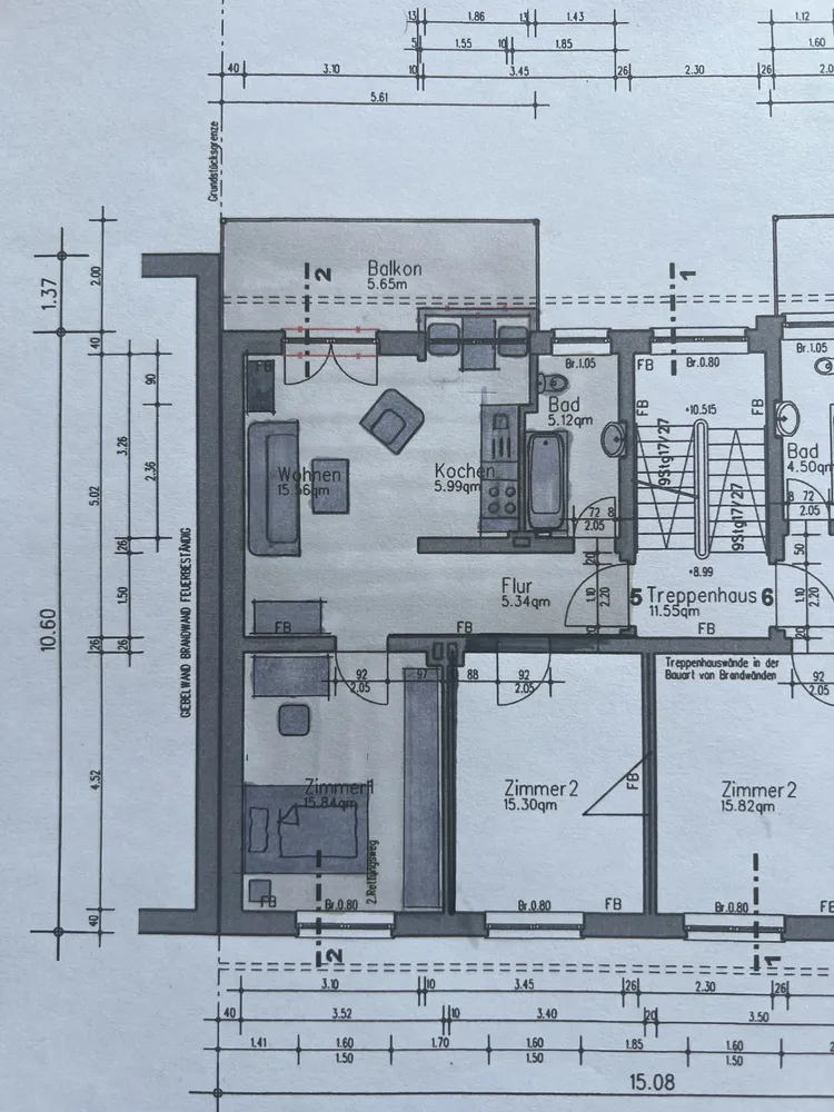 2 Zimmer Wohnung mit 54 m² in Wuppertal – Bild 12