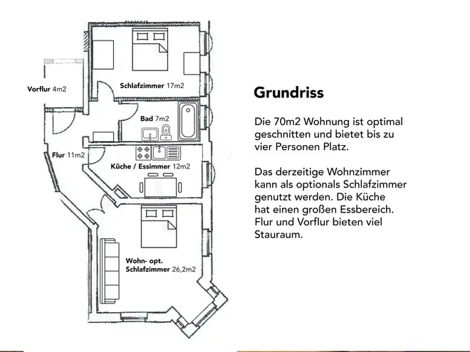 2 Zimmer Wohnung mit 70 m² in Leipzig – Bild 5