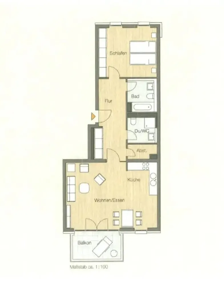 2 Zimmer Wohnung mit 82 m² in Düsseldorf – Bild 7