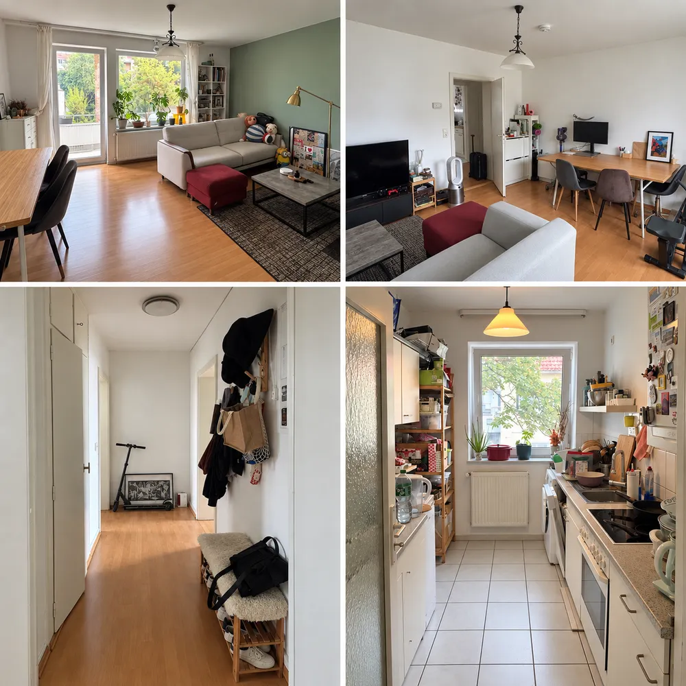 2 room apartment with 58 m² in Darmstadt – Photo 3