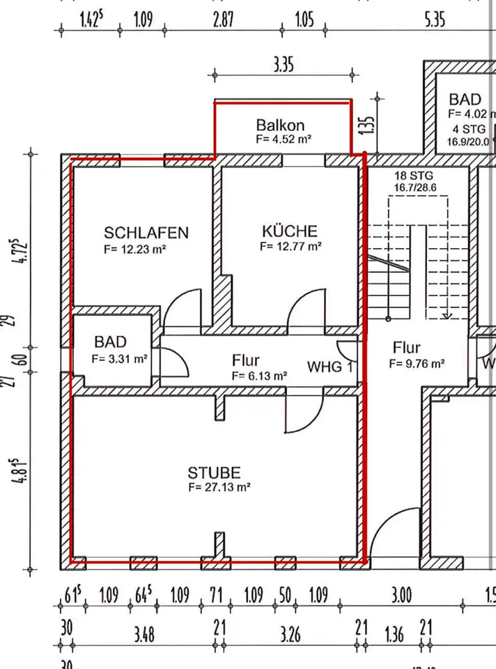2 Zimmer Wohnung mit 66 m² in Wilhelmshaven – Bild 10