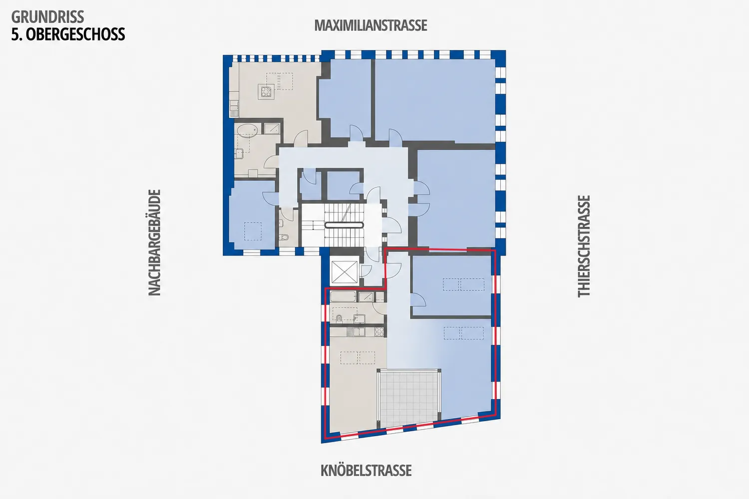 2 Zimmer Wohnung mit 89 m² in München – Bild 9