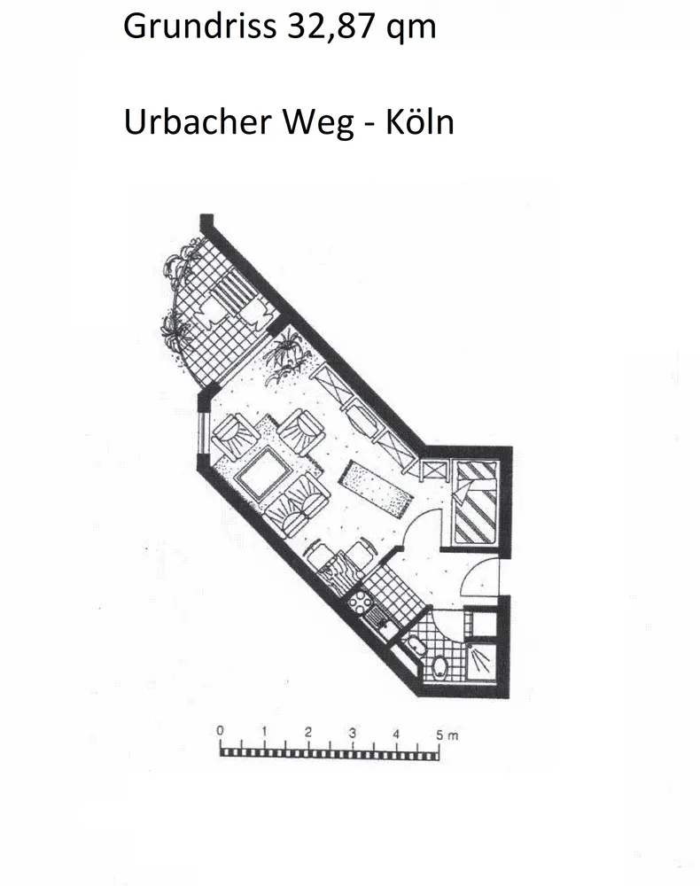 1 Zimmer Wohnung mit 33 m² in Köln – Bild 10