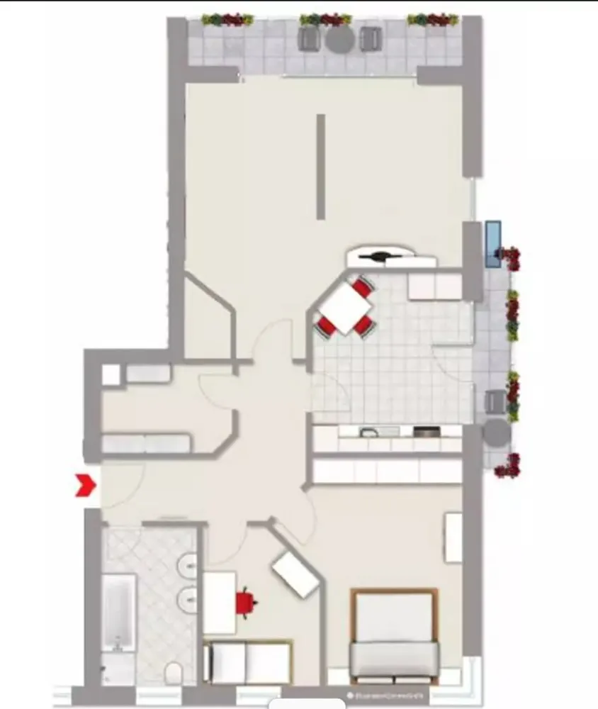 3 Zimmer Wohnung mit 94 m² in Pinneberg – Bild 2