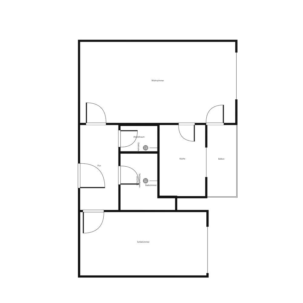 2 Zimmer Wohnung mit 62 m² in Braunschweig – Bild 2