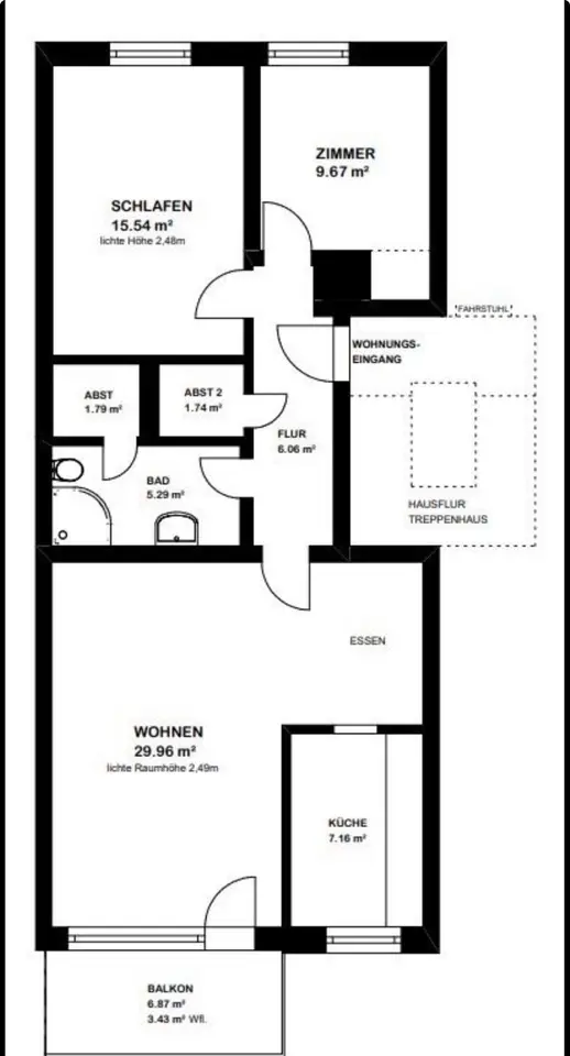 WG-Zimmer mit 80 m² in Achim – Bild 4