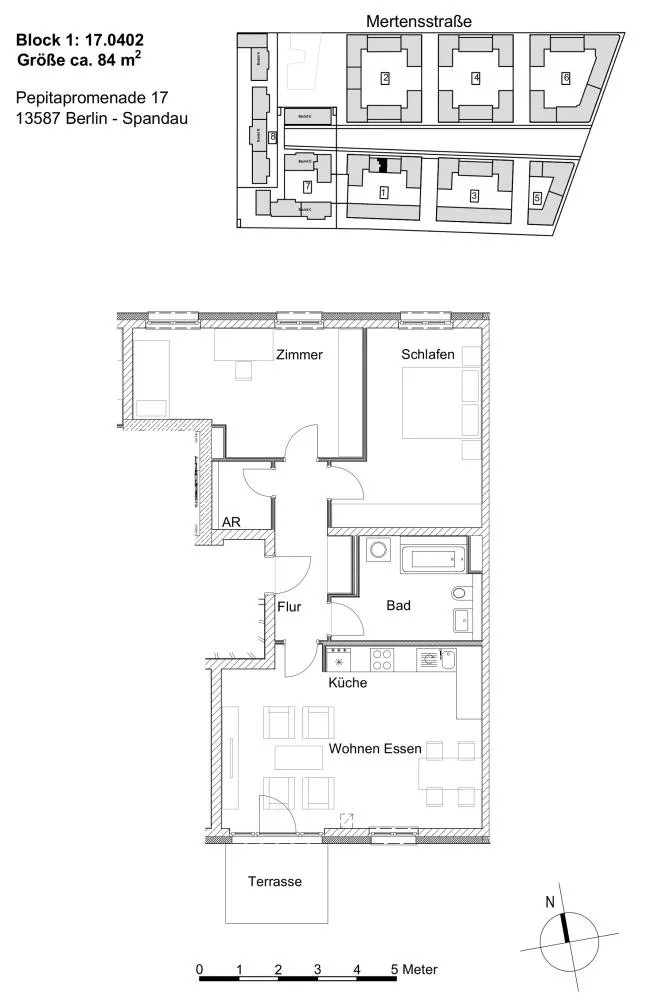 3 Zimmer Wohnung mit 84 m² in Berlin – Bild 5
