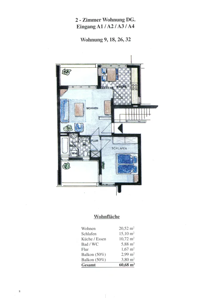 2 Zimmer Wohnung mit 61 m² in Elmshorn – Bild 6