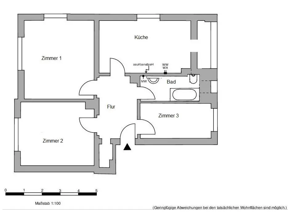 3 Zimmer Wohnung mit 74 m² in Pirna – Bild 3