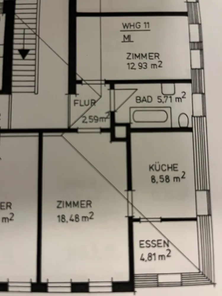 3 Zimmer Wohnung mit 53 m² in Nürnberg – Bild 8