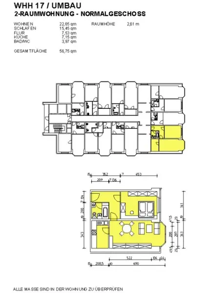 2 Zimmer Wohnung mit 57 m² in Dresden – Bild 5