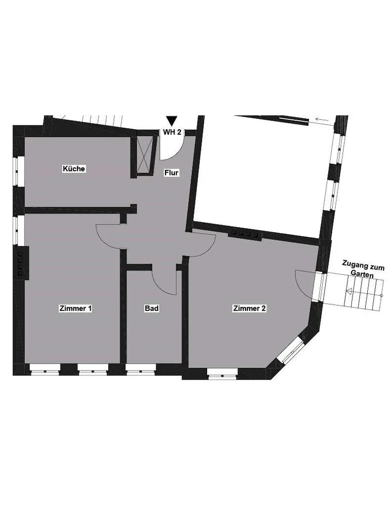 2 Zimmer Wohnung mit 75 m² in Minden – Bild 5