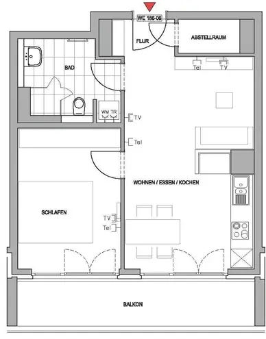 2 Zimmer Wohnung mit 56 m² in Düsseldorf – Bild 8