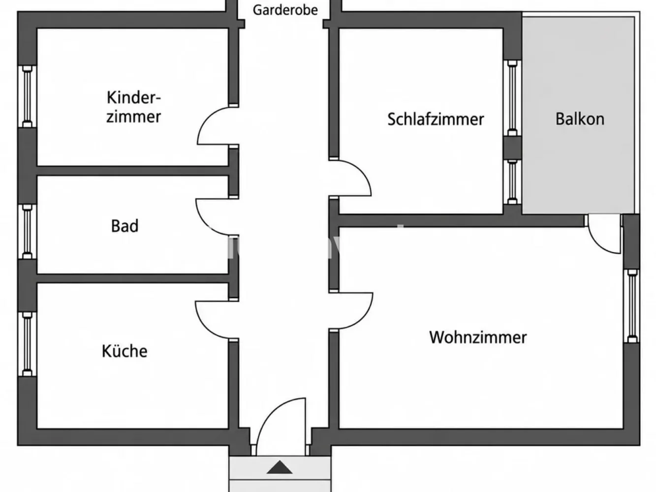 3 room apartment with 60 m² in Berlin – Photo 1
