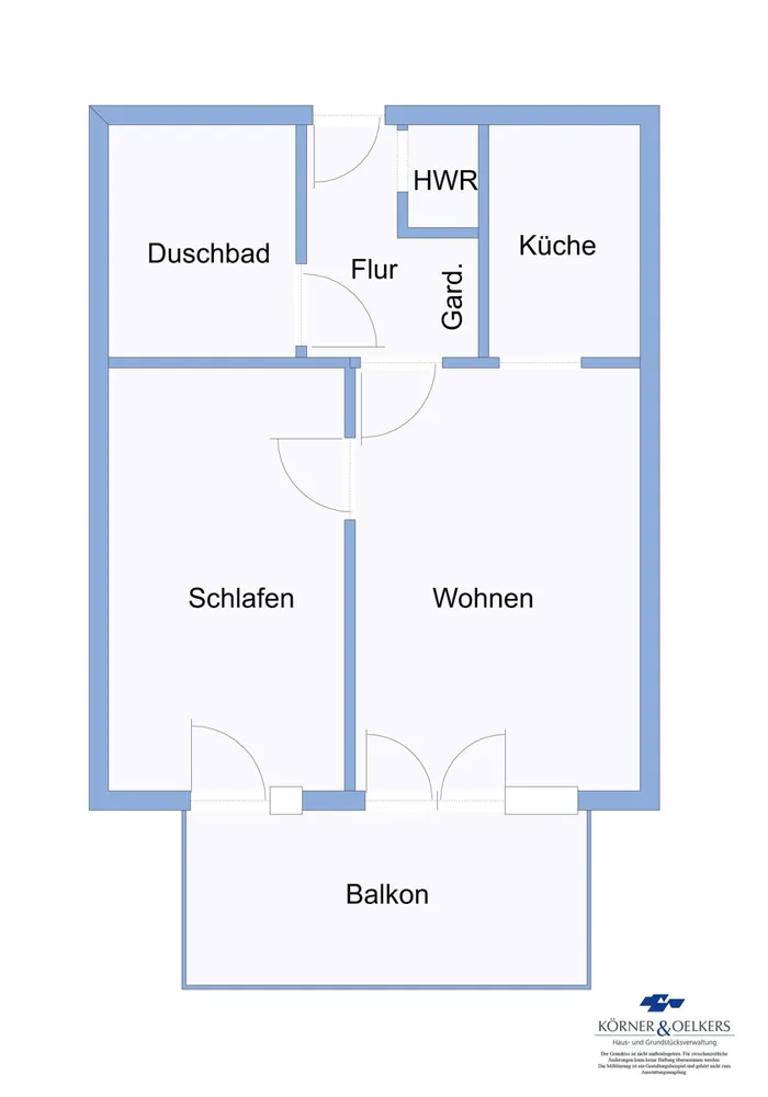 2 Zimmer Wohnung mit 59 m² in Elmshorn – Bild 11