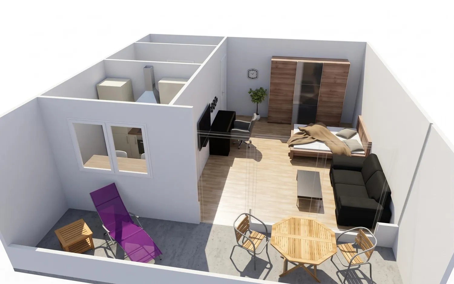 1 Zimmer Wohnung mit 39 m² in Mainz – Bild 4