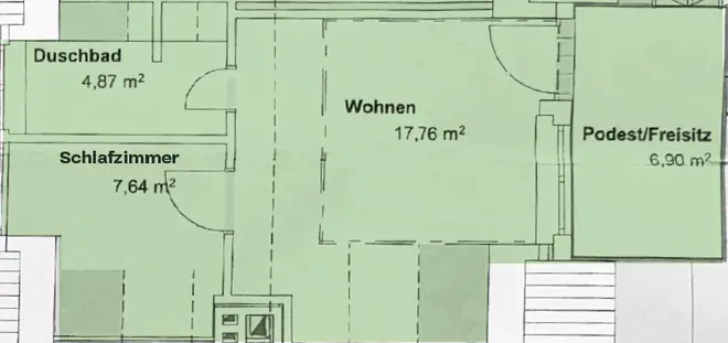 2 Zimmer Wohnung mit 30 m² in Hamburg – Bild 6