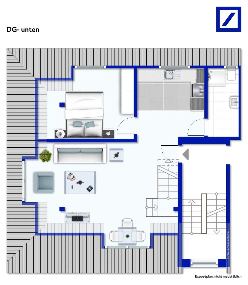 3 Zimmer Wohnung mit 65 m² in Mülheim an der Ruhr – Bild 1
