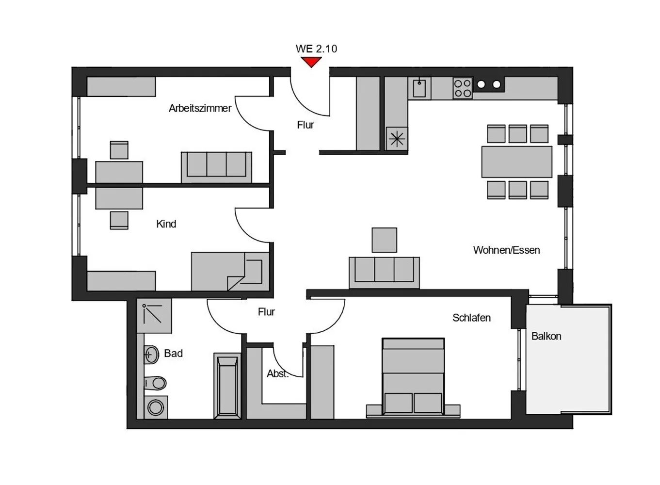 4 Zimmer Wohnung mit 100 m² in Oranienburg – Bild 6