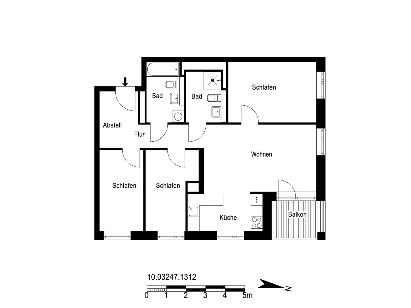 4 Zimmer Wohnung mit 83 m² in Berlin – Bild 9