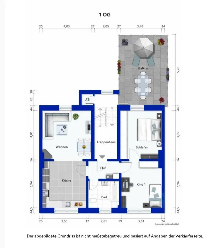 4 Zimmer Wohnung mit 70 m² in Gladbeck – Bild 6