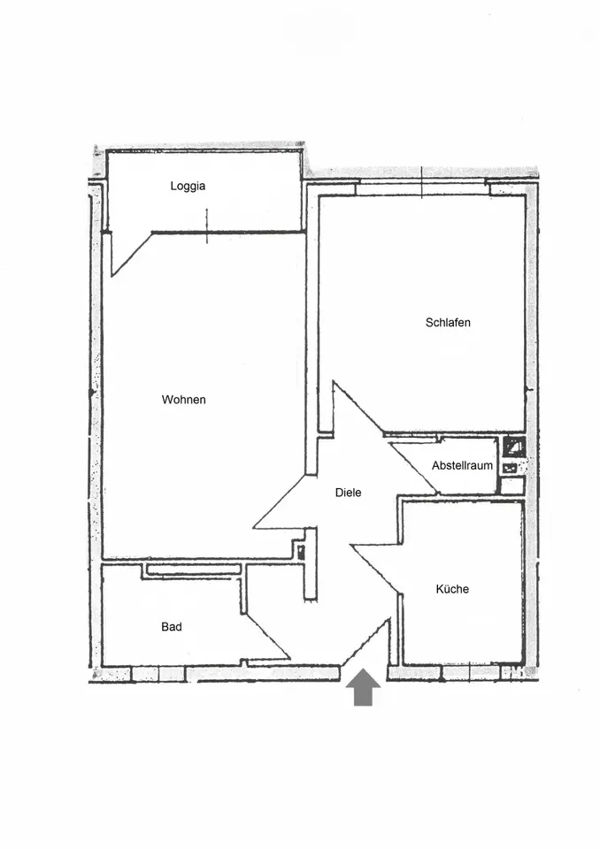 2 Zimmer Wohnung mit 53 m² in Krefeld – Bild 3