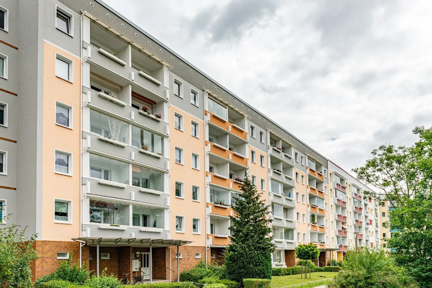 3 Zimmer Wohnung mit 58 m² in Rostock – Bild 1