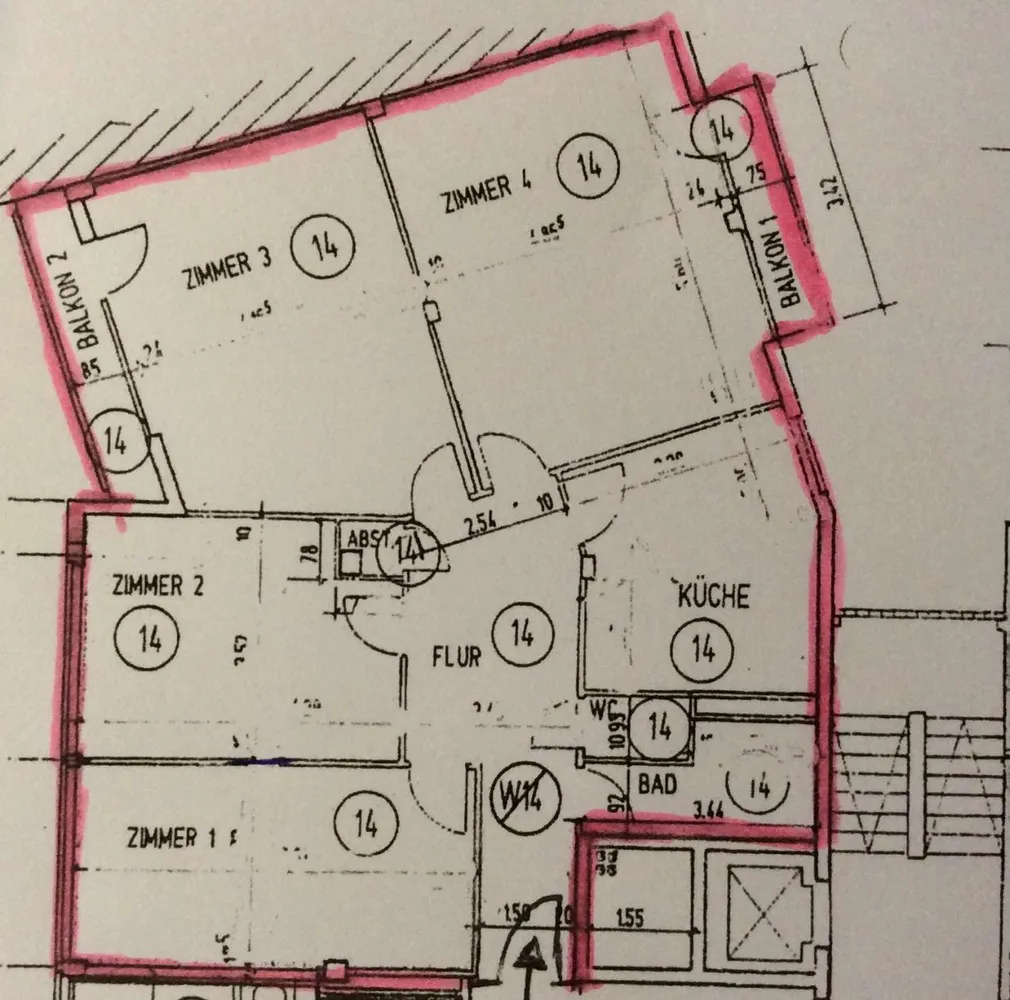 4 Zimmer Wohnung mit 108 m² in Frankfurt am Main – Bild 12