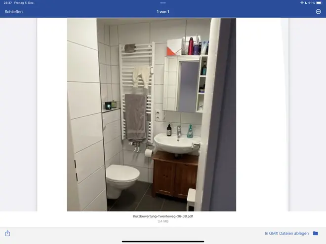 1 Zimmer Wohnung mit 13 m² in Münster – Bild 3