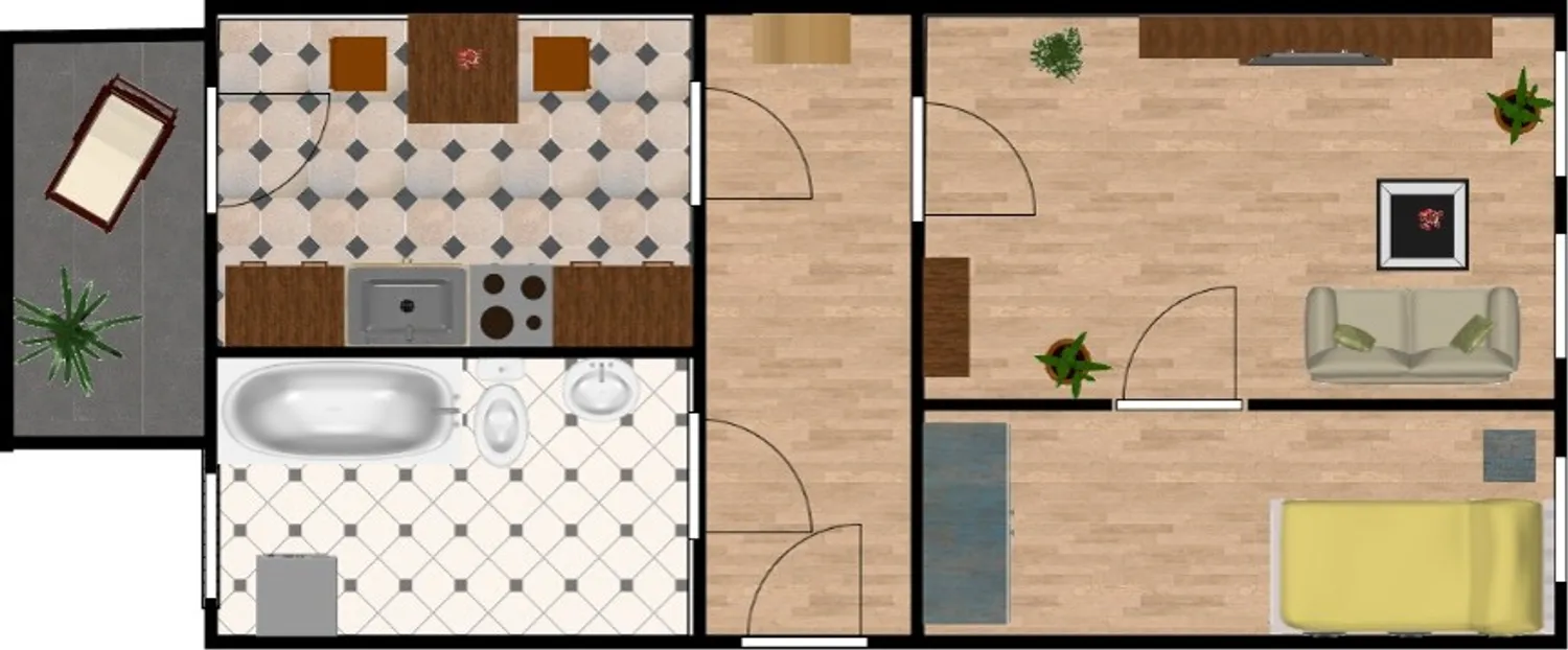 2 Zimmer Wohnung mit 50 m² in Leipzig – Bild 2