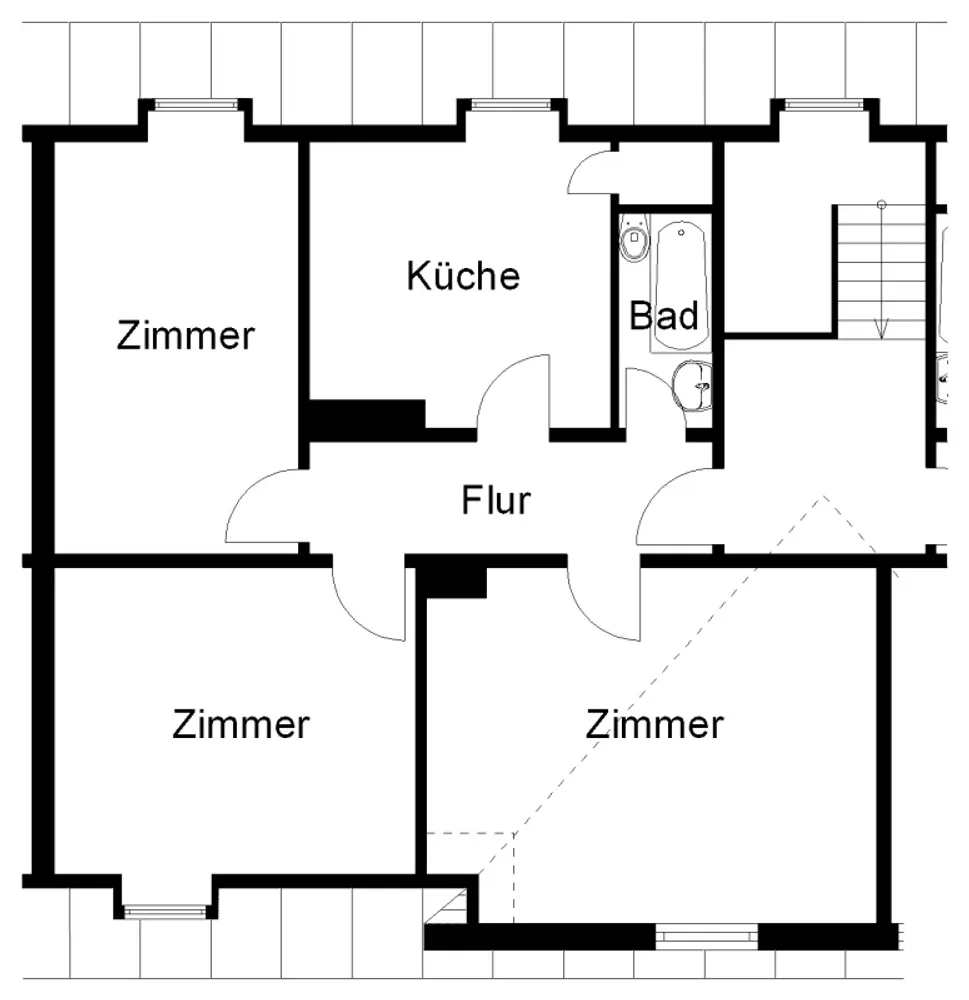 3 Zimmer Wohnung mit 67 m² in Osnabrück – Bild 2