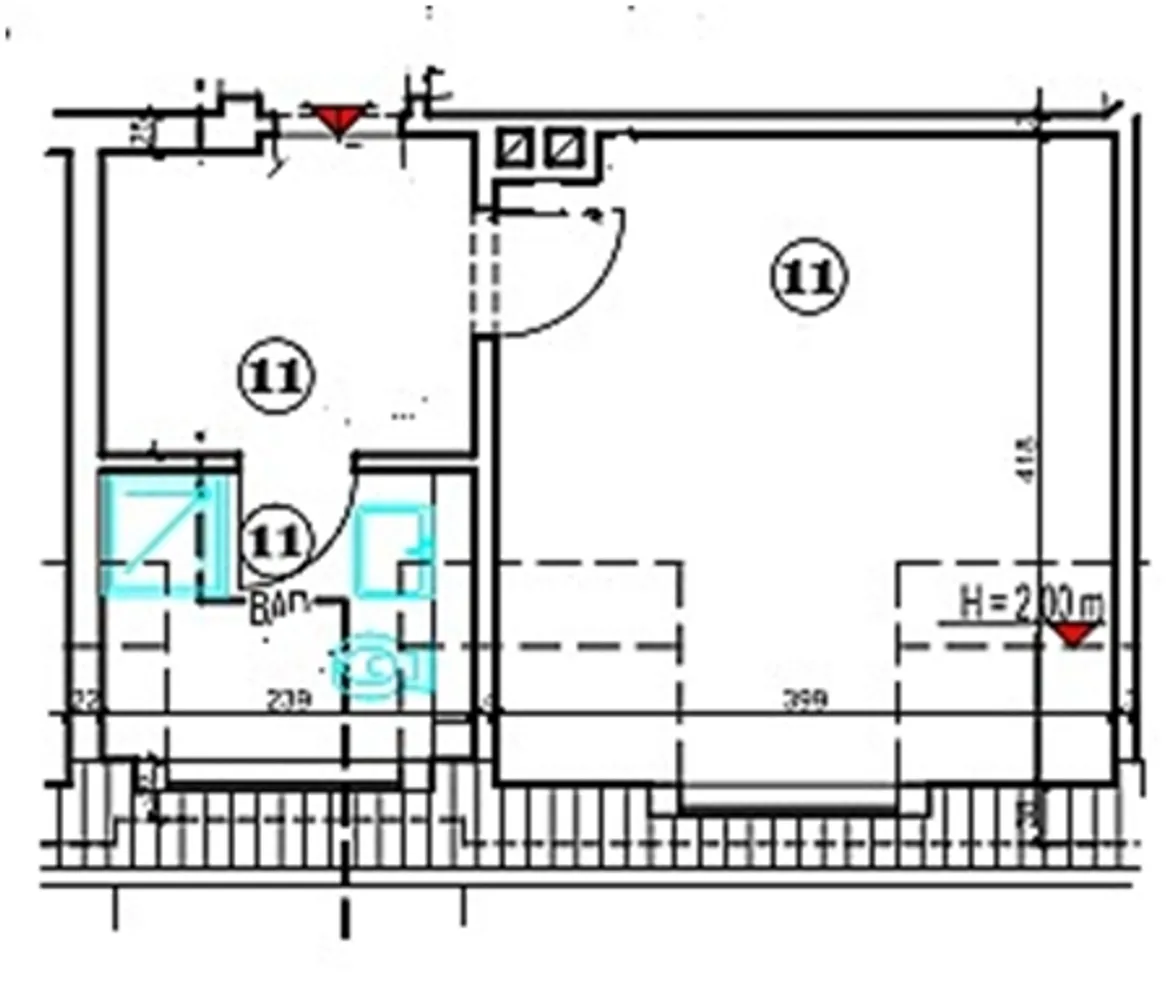 1 room apartment with 28 m² in Hanover – Photo 8