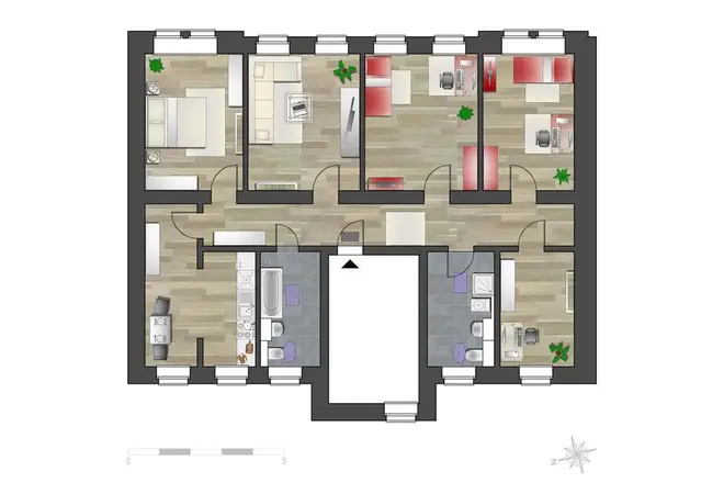 5 Zimmer Wohnung mit 143 m² in Chemnitz – Bild 7