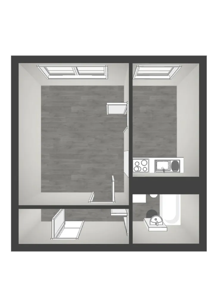 1 Zimmer Wohnung mit 33 m² in Leipzig – Bild 4