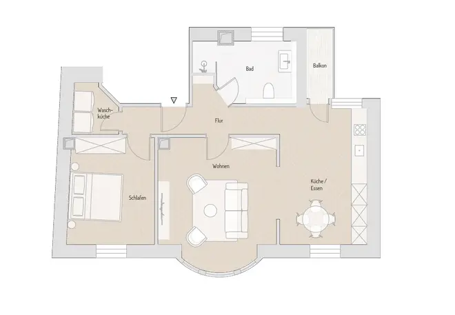 3 Zimmer Wohnung mit 73 m² in Stuttgart – Bild 4