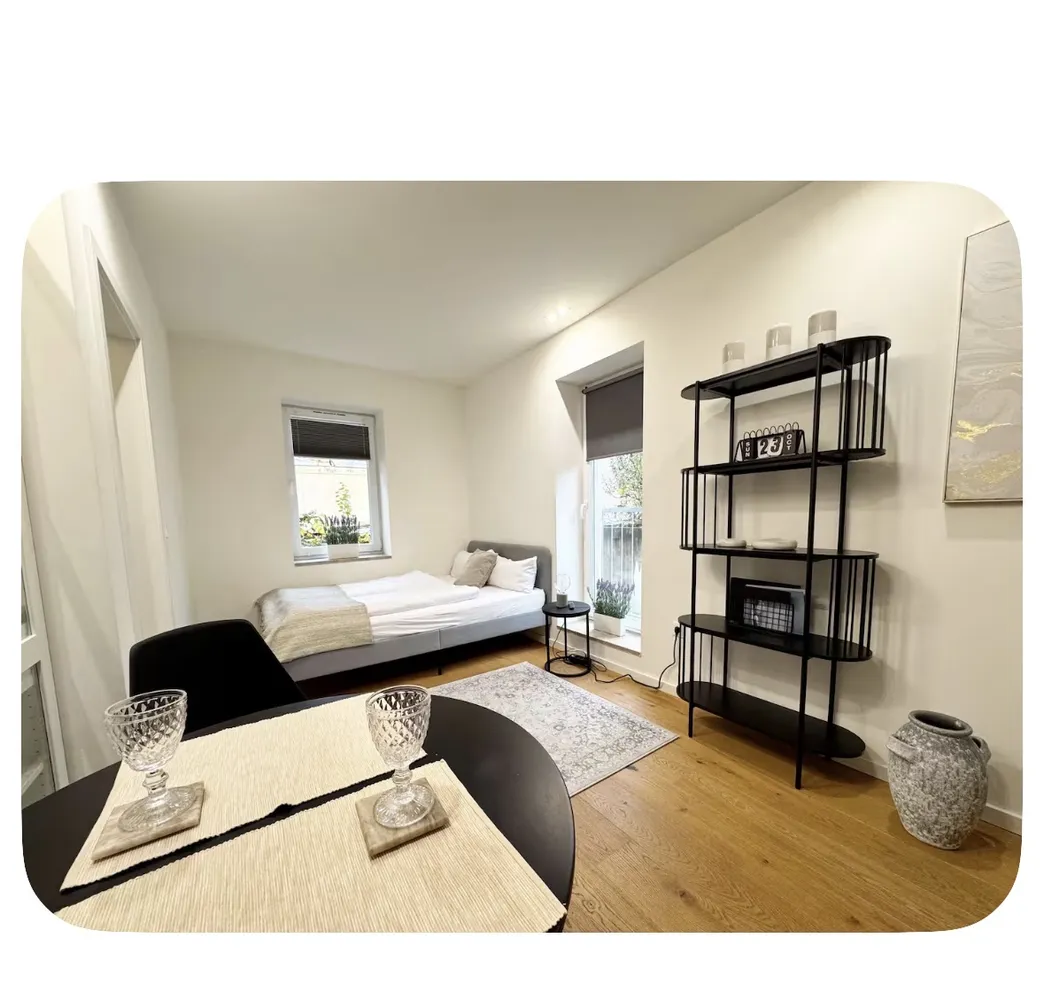 1 room apartment with 25 m² in Augsburg – Photo 3