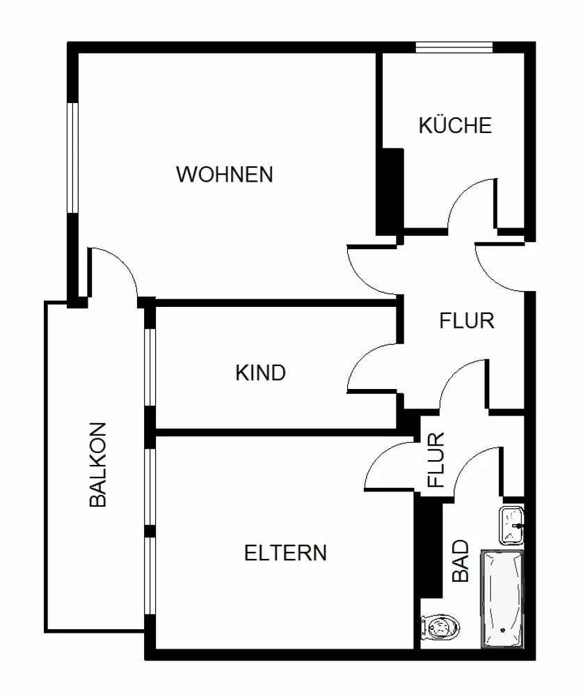 2 Zimmer Wohnung mit 53 m² in Bochum – Bild 4