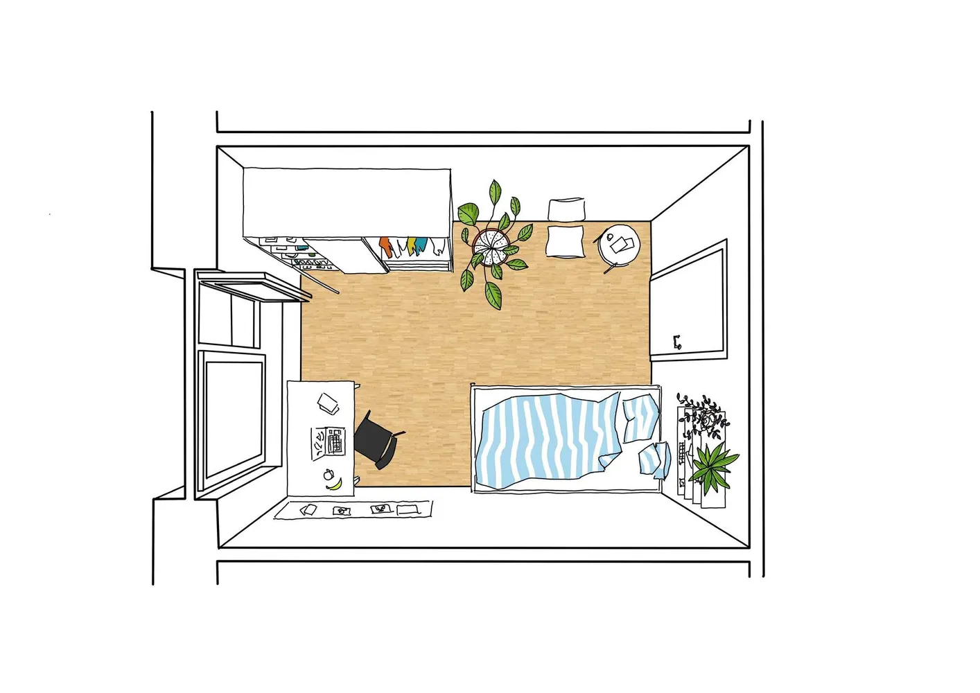 WG-Zimmer mit 12 m² in Mannheim – Bild 1