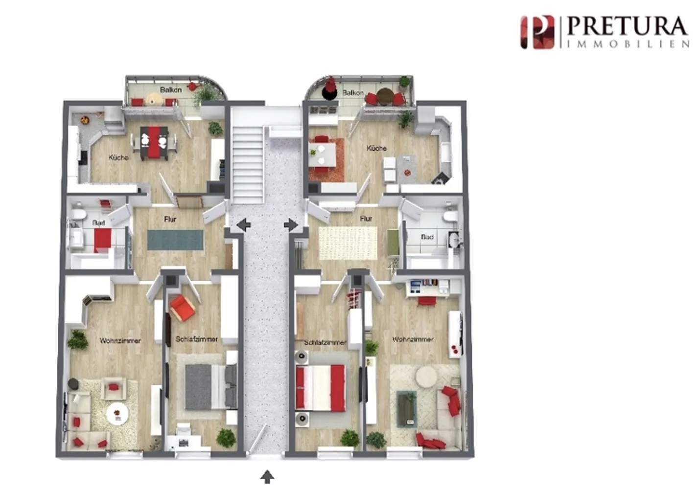 2 Zimmer Wohnung mit 57 m² in Mannheim – Bild 2