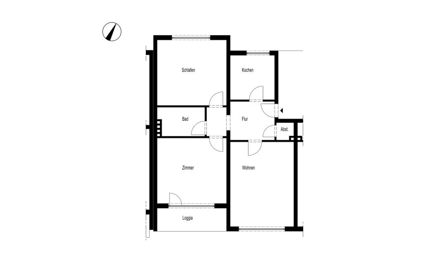 3 Zimmer Wohnung mit 86 m² in Lüdenscheid – Bild 2