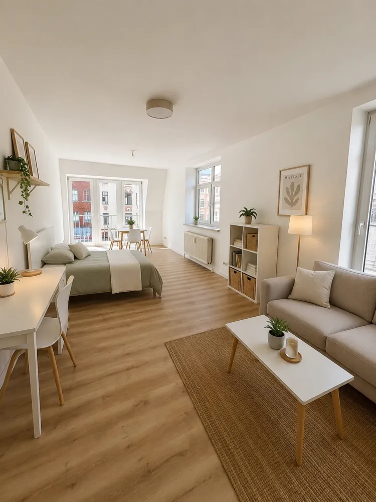 1 room apartment with 41 m² in Magdeburg – Photo 1