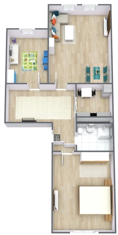 3 Zimmer Wohnung mit 57 m² in Wernigerode – Bild 7