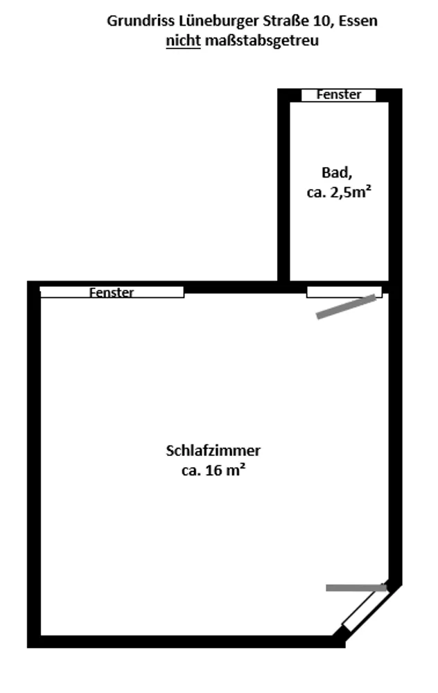 1 Zimmer Wohnung mit 18 m² in Essen – Bild 5