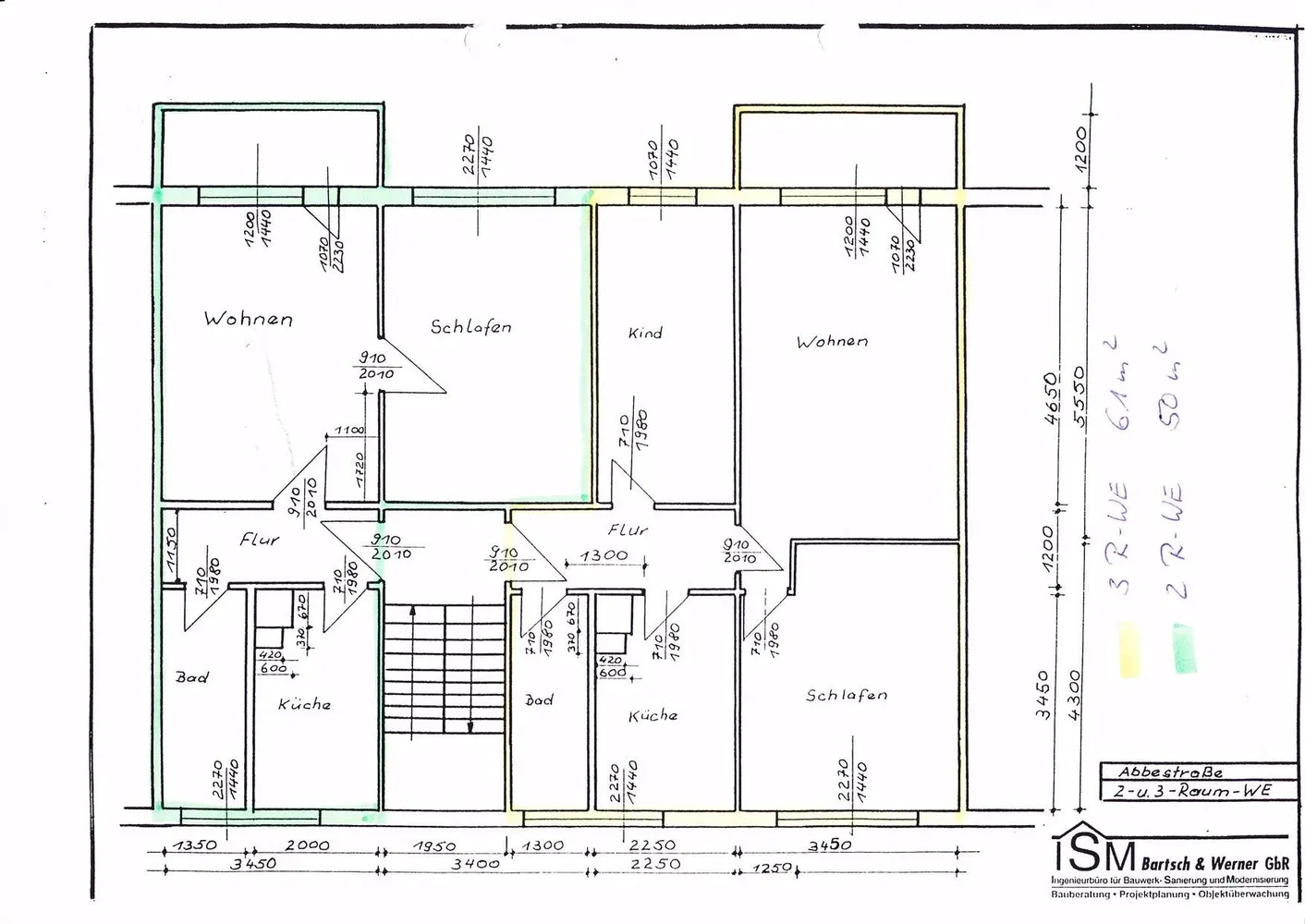 2 Zimmer Wohnung mit 49 m² in Merseburg – Bild 3