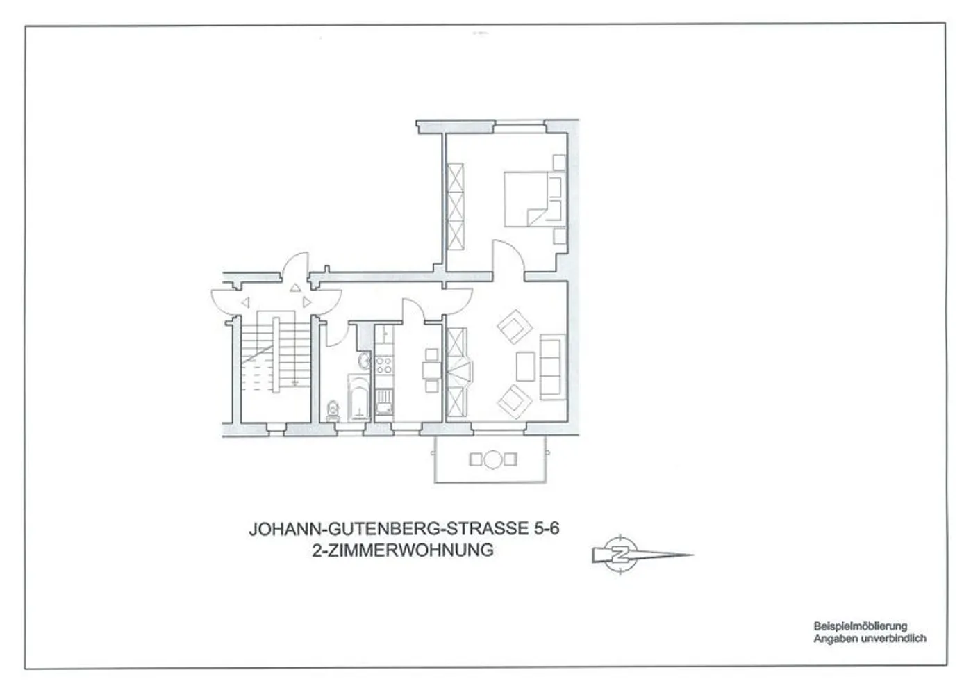 2 Zimmer Wohnung mit 50 m² in Naumburg (Saale) – Bild 6