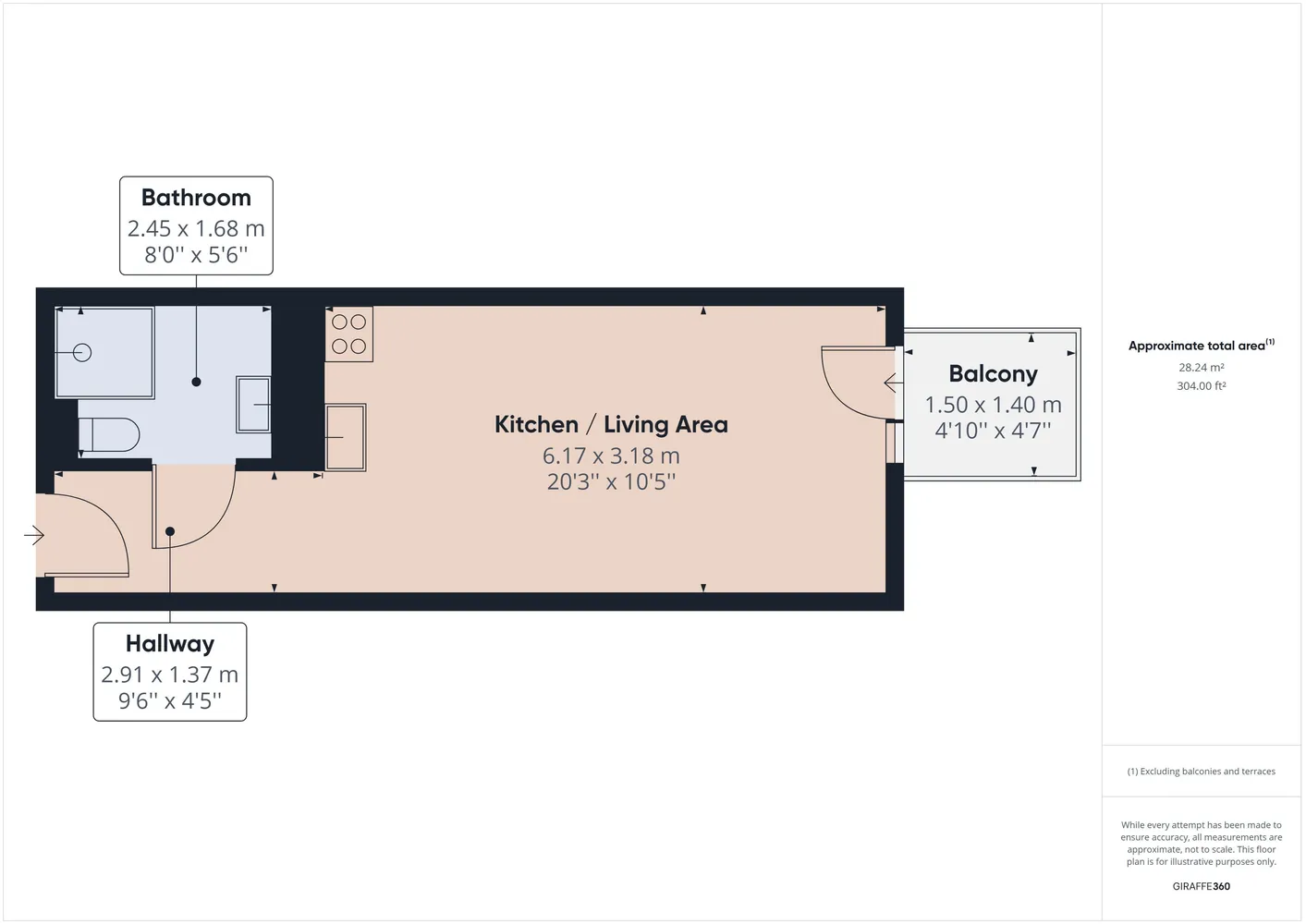 1 room apartment with 29 m² in Berlin – Photo 12