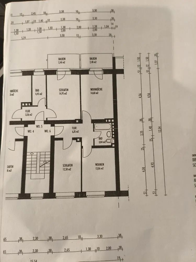 2 Zimmer Wohnung mit 54 m² in Hagen – Bild 2
