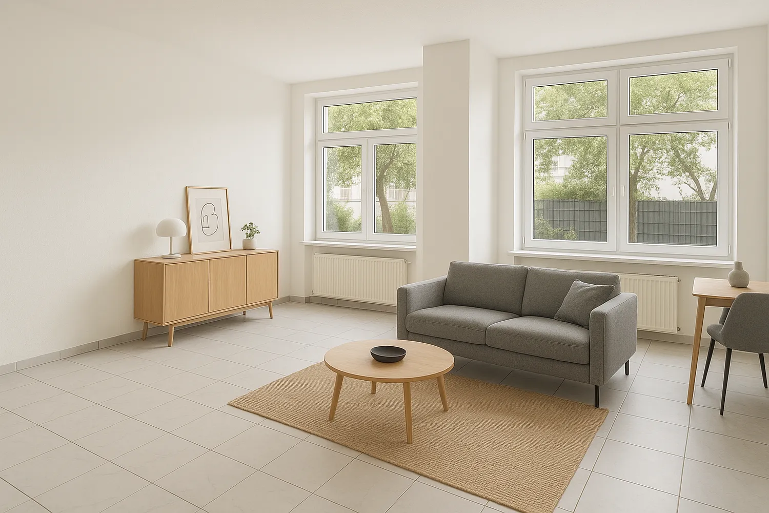 1 room apartment with 40 m² in Frankfurt am Main – Photo 1