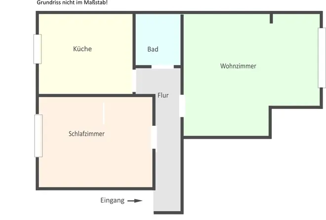 2 Zimmer Wohnung mit 58 m² in Duisburg – Bild 11