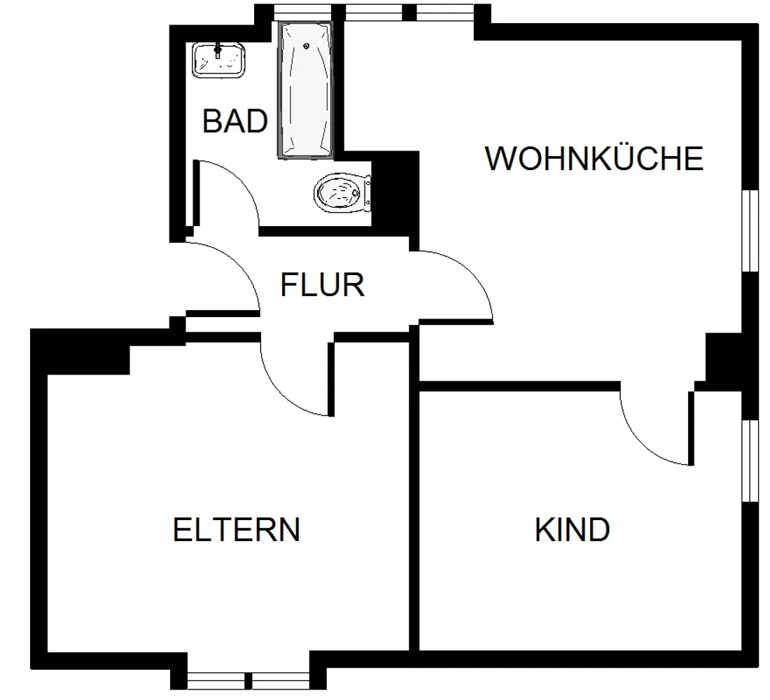 2 Zimmer Wohnung mit 50 m² in Gelsenkirchen – Bild 10